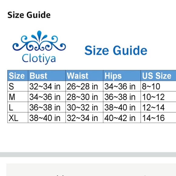 Clotiya Tummy Control Halter Swimsuit sz S (8-10) - Picture 5 of 8